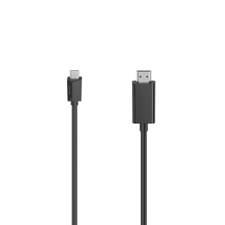 Hama 00200718 USB C į HDMI A tipo kabelis 1,5 m juodas