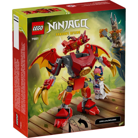 LEGO Ninjago 71851 Kaio Smokas-mechas — mūšio rinkinys