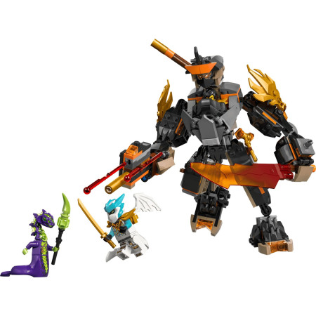 LEGO Ninjago 71854 Cole'o ir Zane'o specialus mechas drakono zbroje