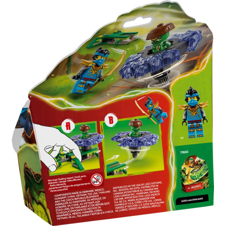 LEGO Ninjago 71849 Nya prieš mutantinį monstrą su spinneriu