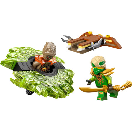LEGO Ninjago 71850 Lloyd prieš žemės monstrą su spinneriu