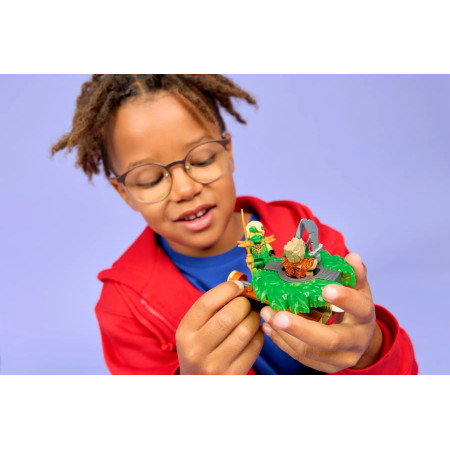 LEGO Ninjago 71850 Lloyd prieš žemės monstrą su spinneriu