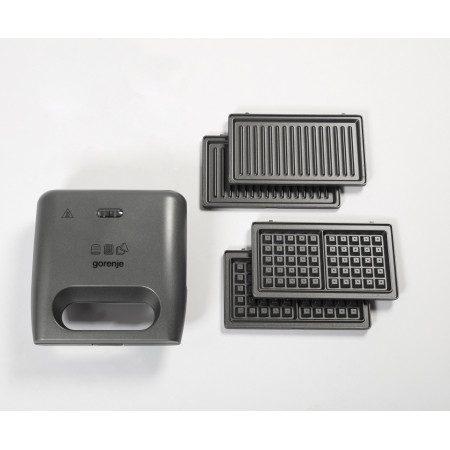 Gorenje SM703GCG 700 W Sidabrinis Kontaktinis Grilis