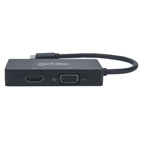 Multiport USB-C 3.1 adapteris HDMI/DVI/VGA M/F