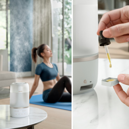 Philips Ultragarsinis drėkintuvas HU1510/04 baltas