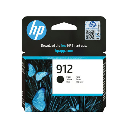 HP 912 Juodas Originalus Rašalo Kasetė