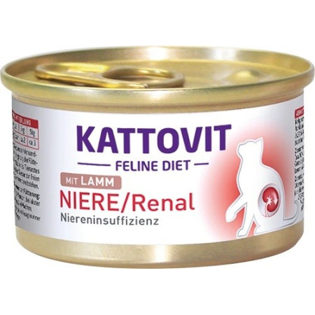 KATTOVIT Feline Diet Niere/Renal Aviena - šlapias kačių maistas - 85g