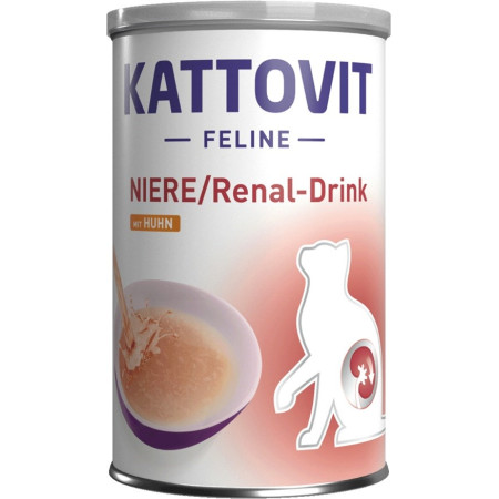 KATTOVIT Feline Niere Renal gėrimas - skanėstas katėms - 135ml