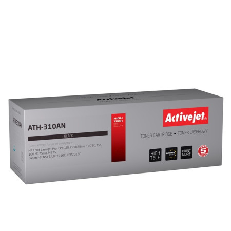 Activejet ATH-310AN Juodas toneris Canon, HP 126A CRG-729B pakaitalas