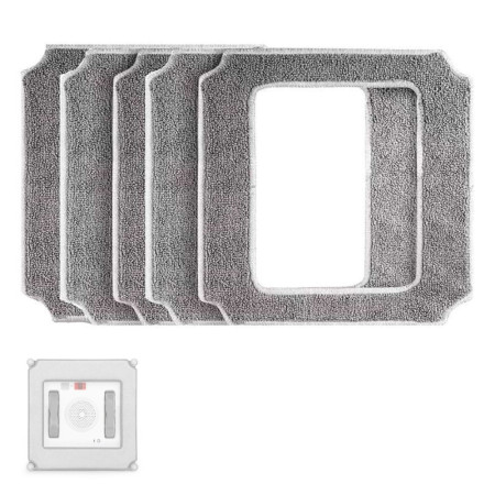 Atsarginė stačiakampė mikropluošto šluostė langų valymo robotams 5 vnt.