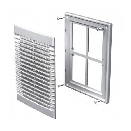 Grotelė ventiliacinė tvirt.su varžtu 182x251mm MV126S