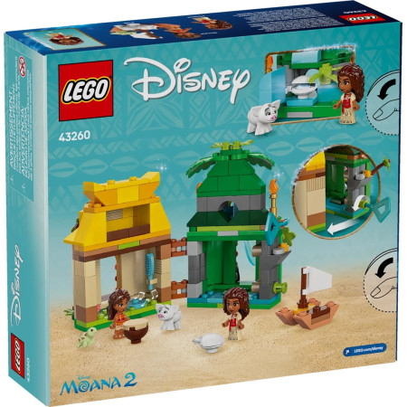LEGO Disney Princess 43260 Vaiana nuotykiai saloje
