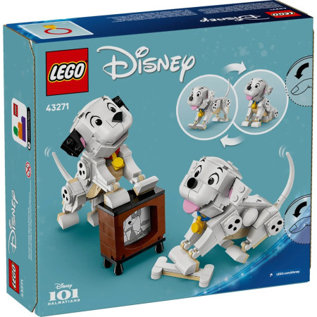 LEGO Disney Classic 43271 101 Dalmacijų šuniukai – Laimingas ir Penny