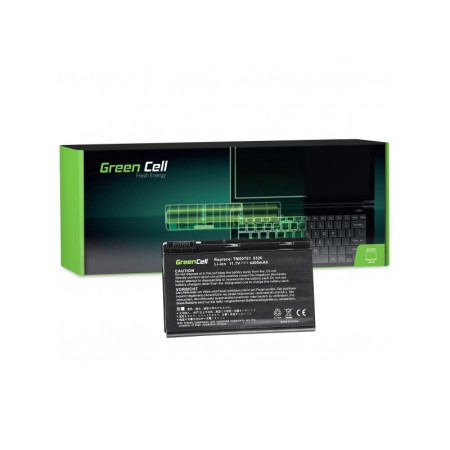 Green Cell Baterija Acer Extensa 5220 5620 5520 7520 GRAPE32 11.1V 4400mAh