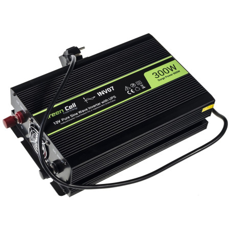 Green Cell 12V į 230V švari sinusoida 300W INV07