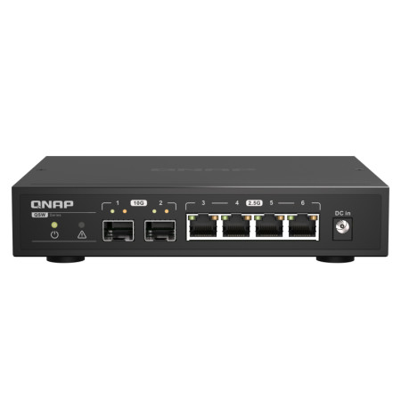 QNAP QSW-2104-2S Nevaldomas tinklo komutatorius 2.5G Ethernet