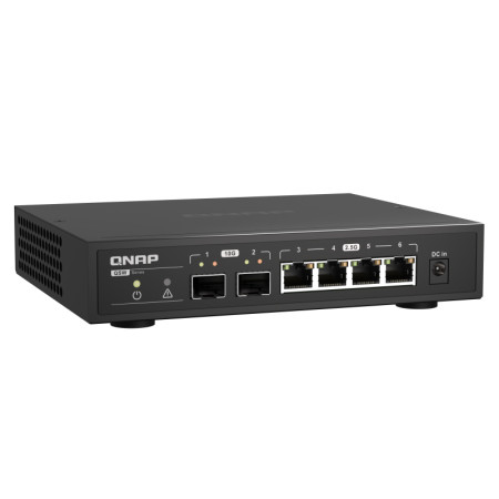 QNAP QSW-2104-2S Nevaldomas tinklo komutatorius 2.5G Ethernet
