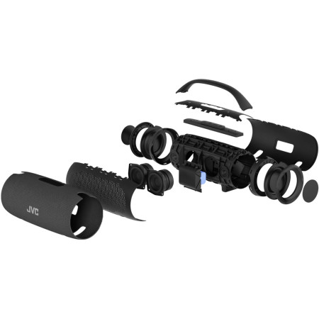 JVC XS-E524B Nešiojamas Bluetooth garsiakalbis Juodas