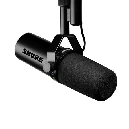 Shure SM7dB - dinaminis vokalinis mikrofonas su įmontuotu stiprintuvu