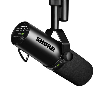 Shure SM7dB - dinaminis vokalinis mikrofonas su įmontuotu stiprintuvu