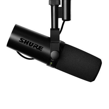 Shure SM7dB - dinaminis vokalinis mikrofonas su įmontuotu stiprintuvu