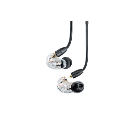 Shure AONIC 215 - ausinės į ausis su 3,5 mm laidu (skaidrios)