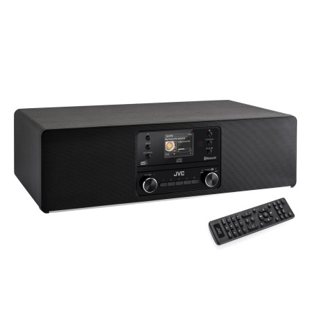 JVC RD-E984B - Viskas viename mini bokštas, juodas