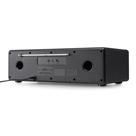 JVC RD-E984B - Viskas viename mini bokštas, juodas