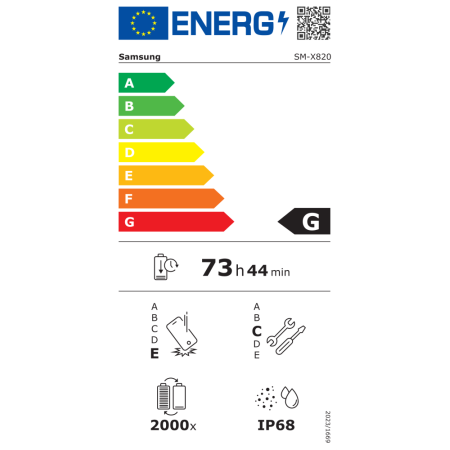 TABLET GALAXY TAB S10+/12" 256GB SILV SM-X820 SAMSUNG