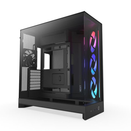 NZXT H9 Flow RGB (2025) Juoda