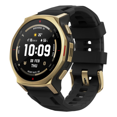 Amazfit T-Rex 3 PRO NFC išmanusis laikrodis juodas auksas 44mm