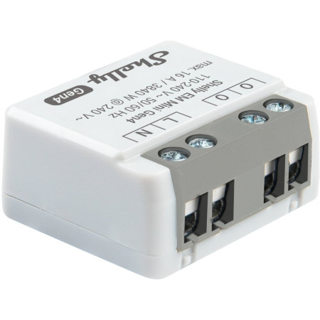 Shelly EM Mini Gen4 - WiFi energijos vartojimo matuoklis