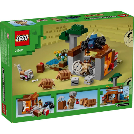LEGO Minecraft 21269 Išvykimas į šarvuotą kasyklą