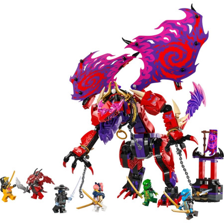 LEGO Ninjago 71832 Chaos drakonas Kiełogrzmotas