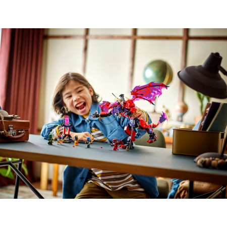 LEGO Ninjago 71832 Chaos drakonas Kiełogrzmotas