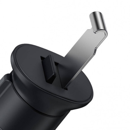 Baseus Metal Age II grawitacinis automobilio laikiklis (juodas)