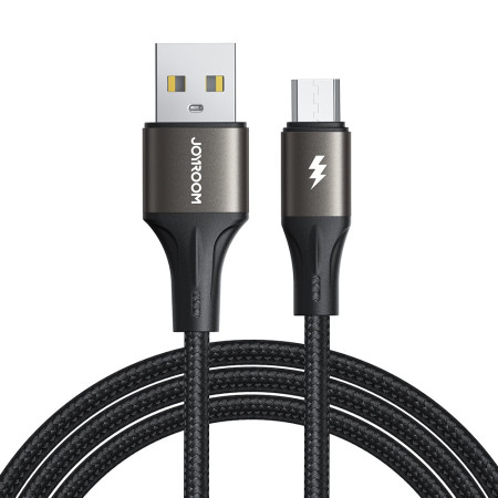 USB kabelis Joyroom SA25-AM3 USB į MicroUSB 3A 1.2m juodas