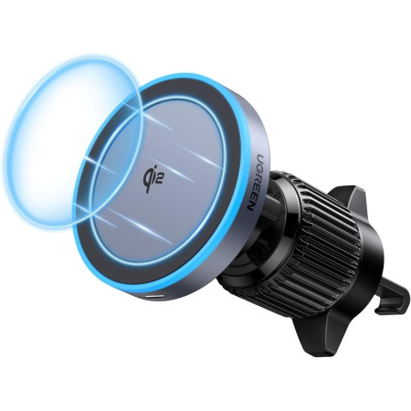 UGREEN W708 15W magnetinė belaidė automobilių įkroviklis