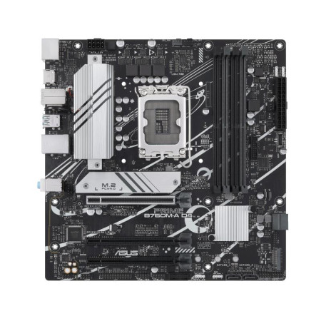 ASUS PRIME B760M-AD4-CSM pagrindinė plokštė LGA1700 Micro-ATX