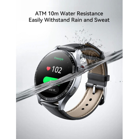 Išmanusis laikrodis Joyroom Classic Series JR-FC2 Pro su skambinimo funkcija - tamsiai pilkas