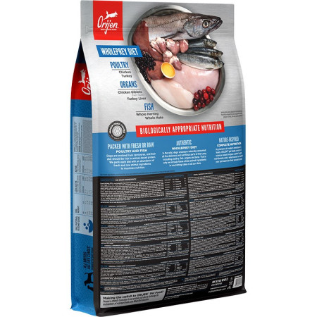 Orijen Original - sausas kačių maistas su Viščiuku, Žuvimi ir Kalakutiena - 6kg