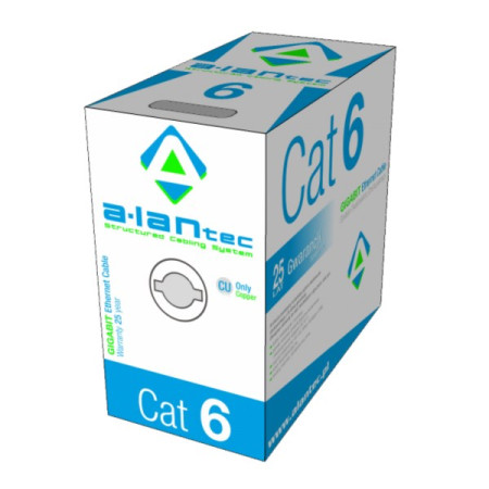 ALANTEC A-LAN KIU6PVC305 tinklo kabelis 305 m Cat6 U/UTP