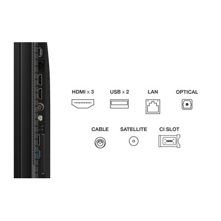 TCL P79K 43 colių 4K Ultra HD Smart TV