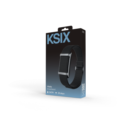 Ksix Smart Bracelet VITALIS, Black