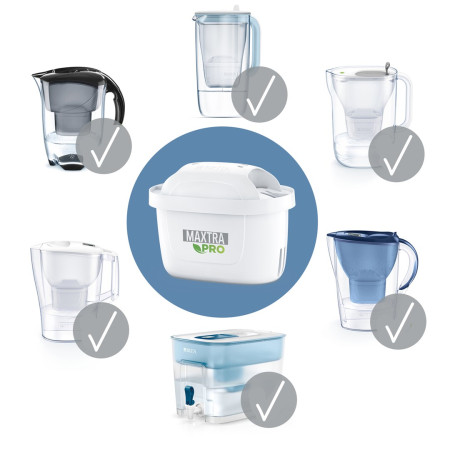 Brita Maxtra PRO kietos vandens ekspertas 3 vnt.