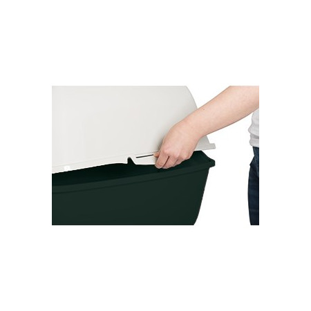 ROTHO Bailey juoda - katės tualetas