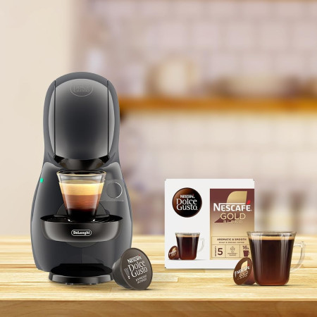 De’Longhi Piccolo XS EDG210.A Pusiau automatinis kapsulinis kavos aparatas 0,8 L