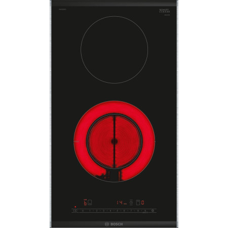 Bosch Serie 6 PKF375FP2E keraminė viryklė juoda