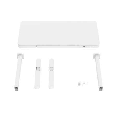 ACTIVEJET rašomasis stalas su elektriniu aukščio reguliavimu 140x70, baltas