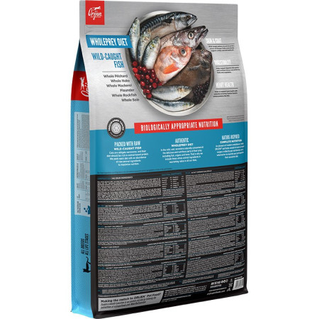 ORIJEN Six Fish Cat Sausas maistas - 5,4 kg
